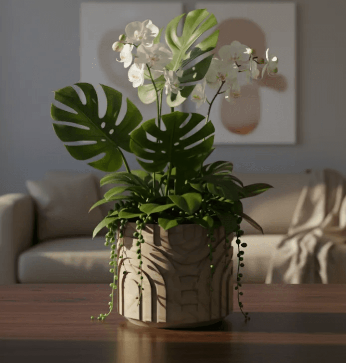 PLANT POT -- PEN CUP