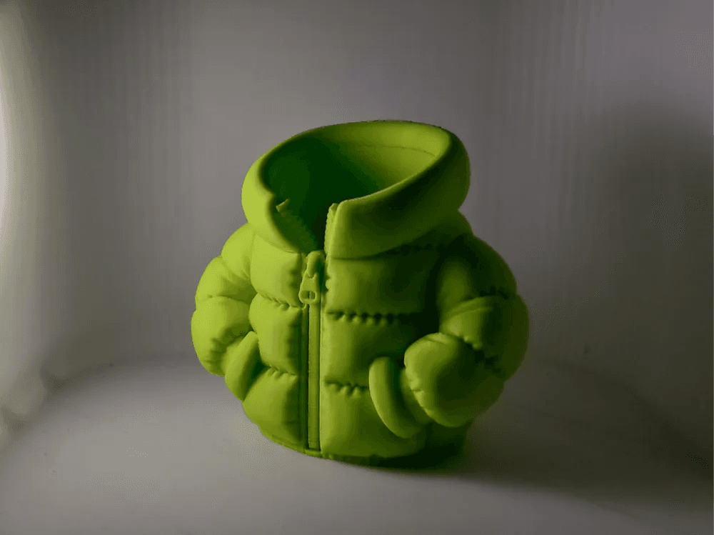 9cm Puffer Jacket Pencil Holder