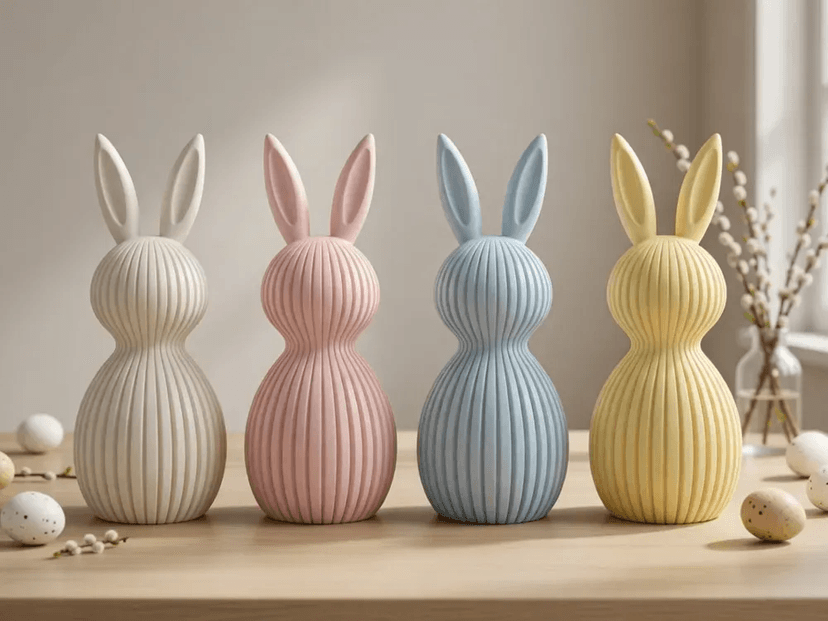 Easter Egg Bunny Container