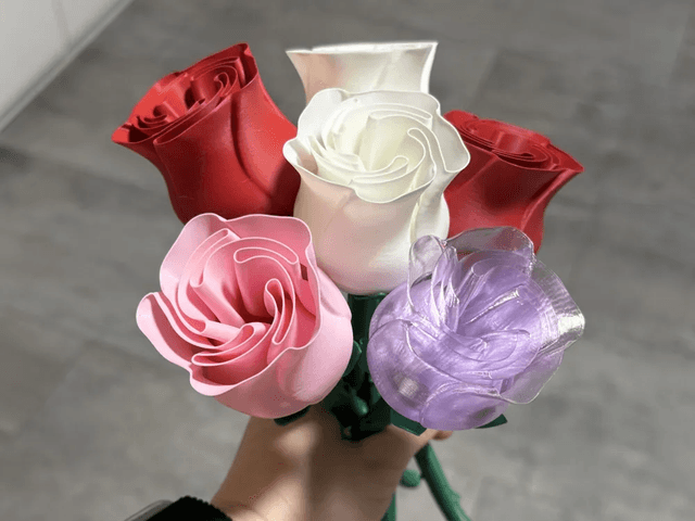 Beautiful Rose w Stem - International Woman’s Day - Image 1