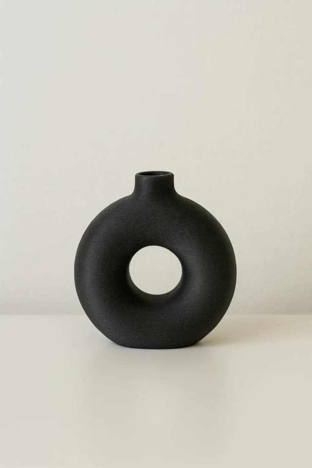 15cm Mordern Circular Vase - Image 1