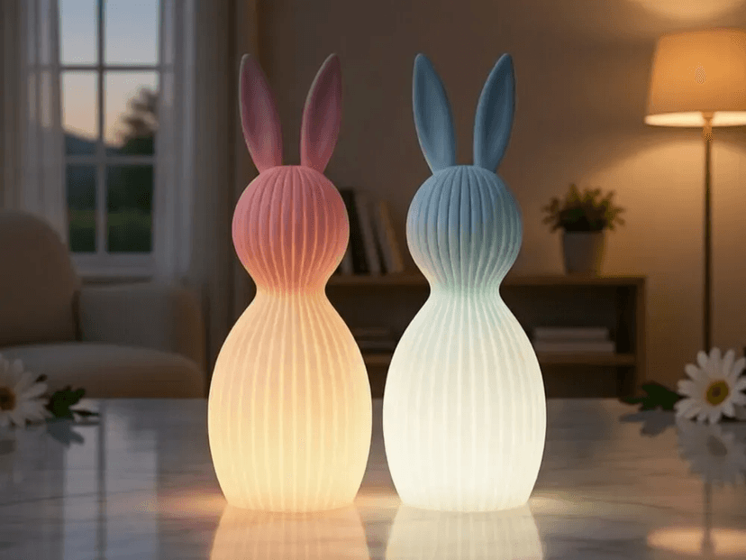 Easter Bunny Lamp