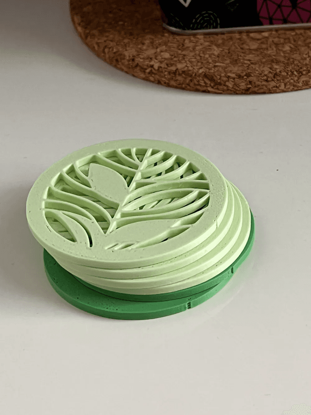 6 Coaster - Leafs - Image 2