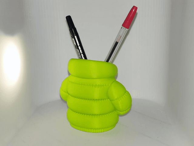 9cm Puffer Jacket Pencil Holder - Image 4
